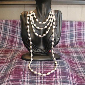 Chico's Two Necklace Glass Beaded Set